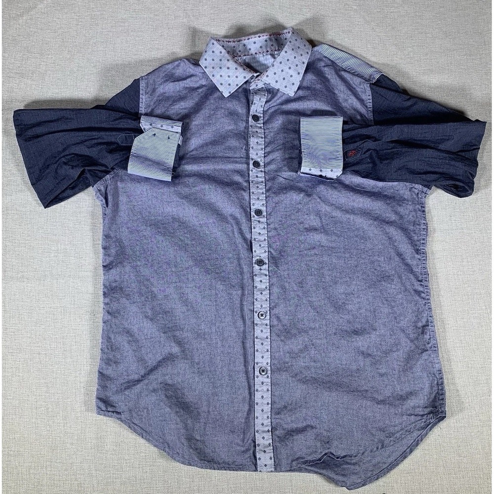 Robert Graham Flip Cuff Shirt Size Xl - Picture 2 of 10